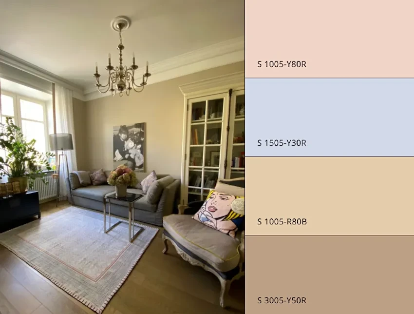 room with colors image